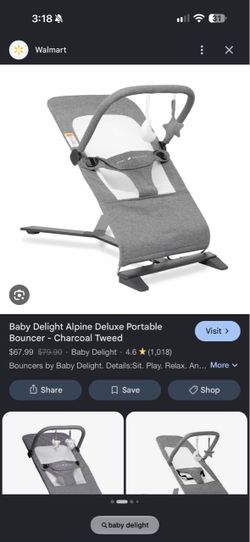 Baby Delight Alpine Deluxe Portable Bouncer