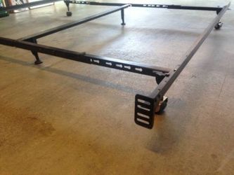 Queen, King or Cal King Adjustable Metal Bedframe