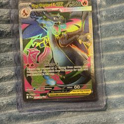Pokemon Card Mega Charizard X EX