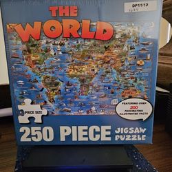 Maestral The WORLD 250 Pieces Jigsaw Puzzle