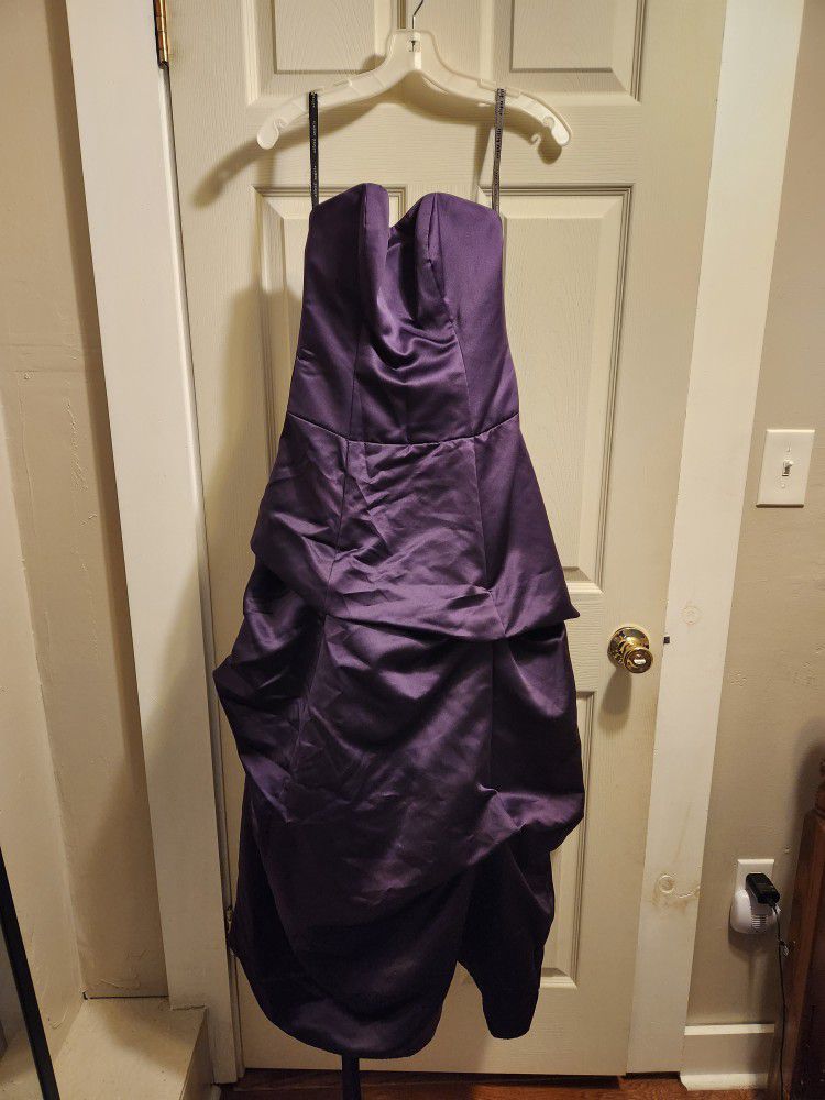 Royal Purple Fornal Dress