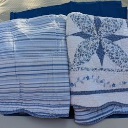 Handmade Queen Double Sided Quilt 