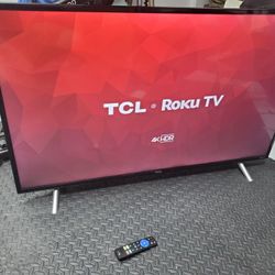 50" Roku TV and Remote 