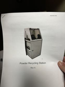 Powder Recycling Station 120v For 3D Printer 