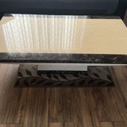 Light-Beige Granite Table
