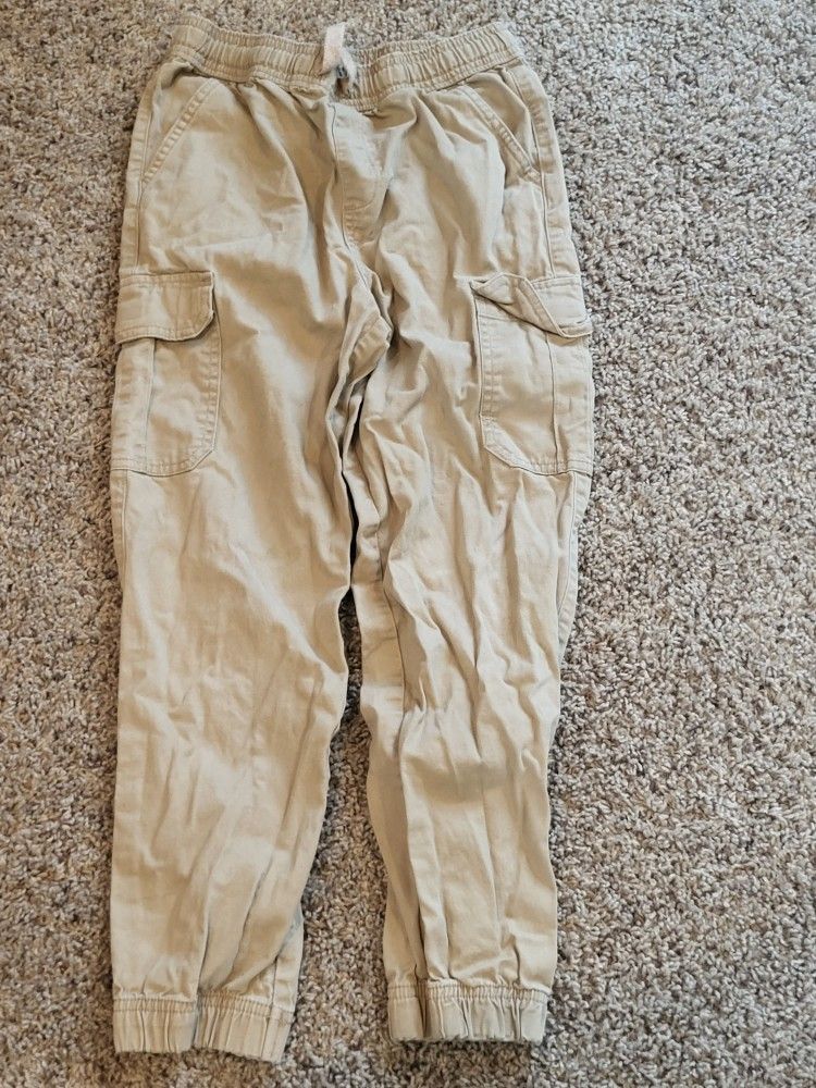 Boys 10 365 Kids kkhaki jogger pants Lot A