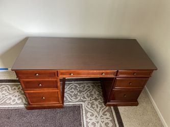 Solid Wood Computer Desk