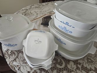 Genuine 1950s Corning Ware. Made in USA.