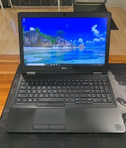 Dell Latitude E5570 15” -Full backlit keyboard -Widows 10 Pro core i5-6300 8GB RAM 500GB!!!!