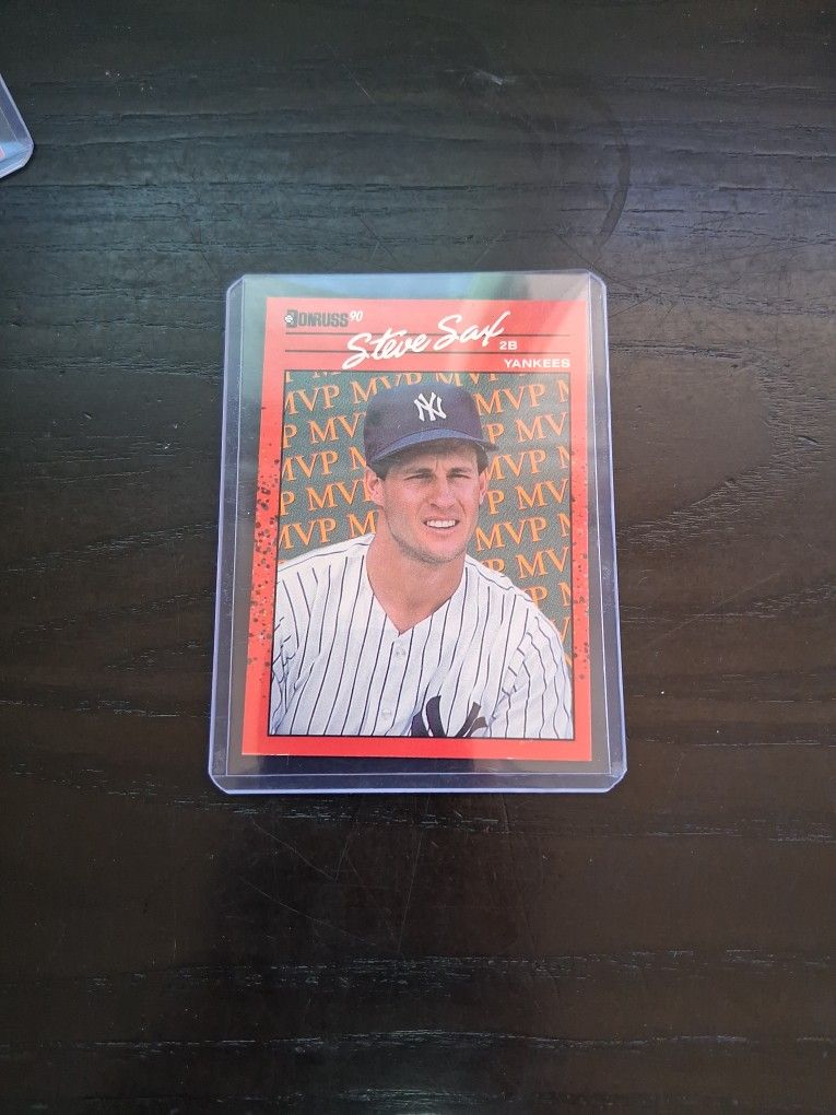 Steve Sax Dunrusd 90 Card.