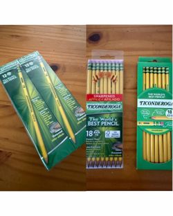 New Pencils Various Brands