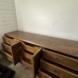 Brown Rustic Dresser