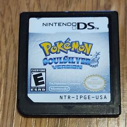 Pokemon SoulSilver DS Authentic Nintendo 