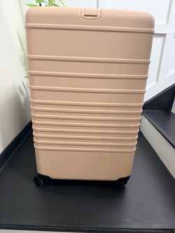 Beis The Large Check-In Roller  in Beige