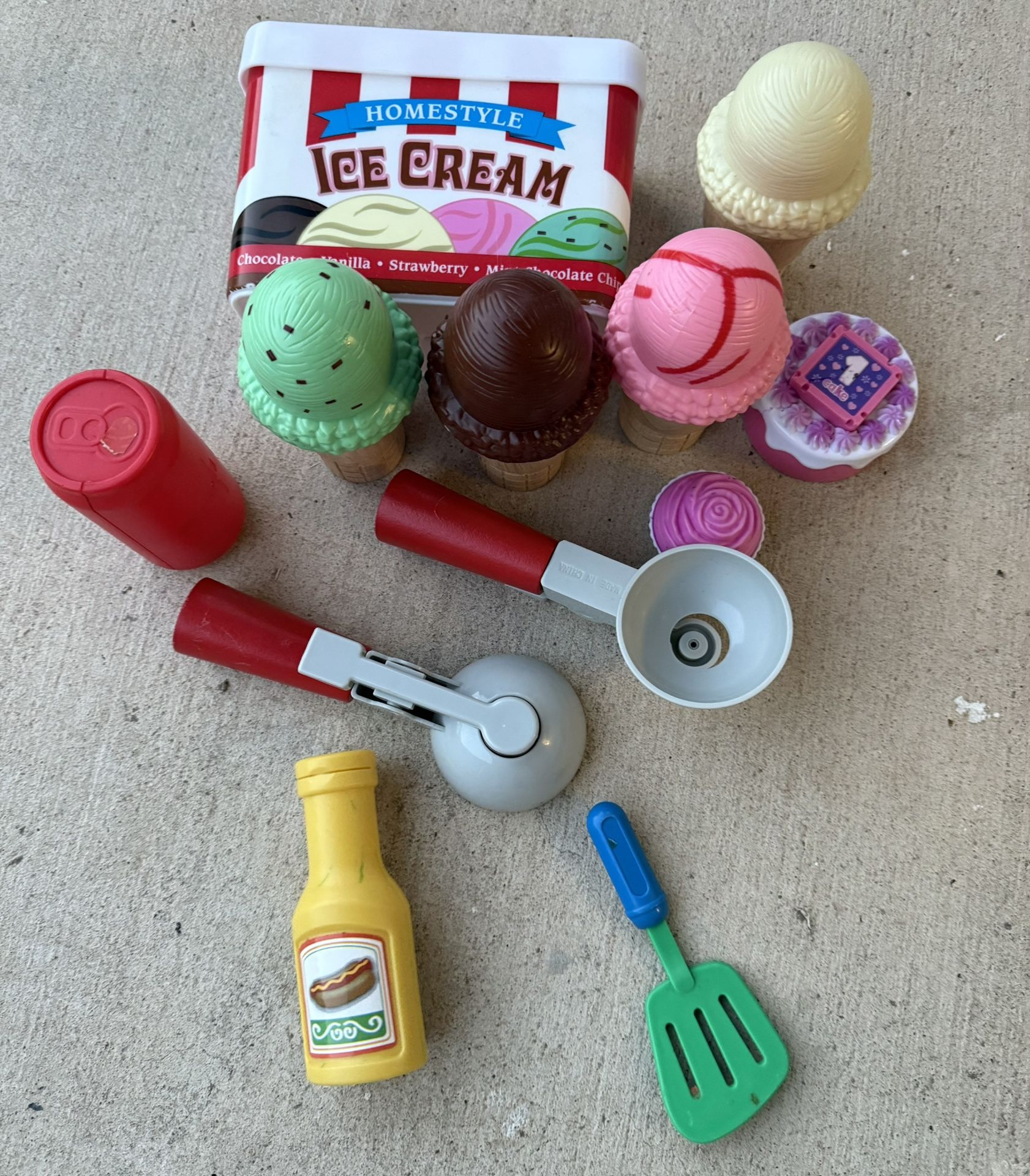 Melissa And Doug Ice Cream And Other Toys