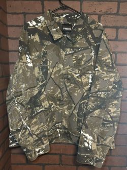 RSQ Camo Cropped Work Jacket 