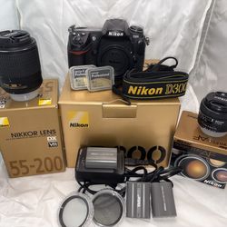 Nikon D300 Camera + Lenses and more