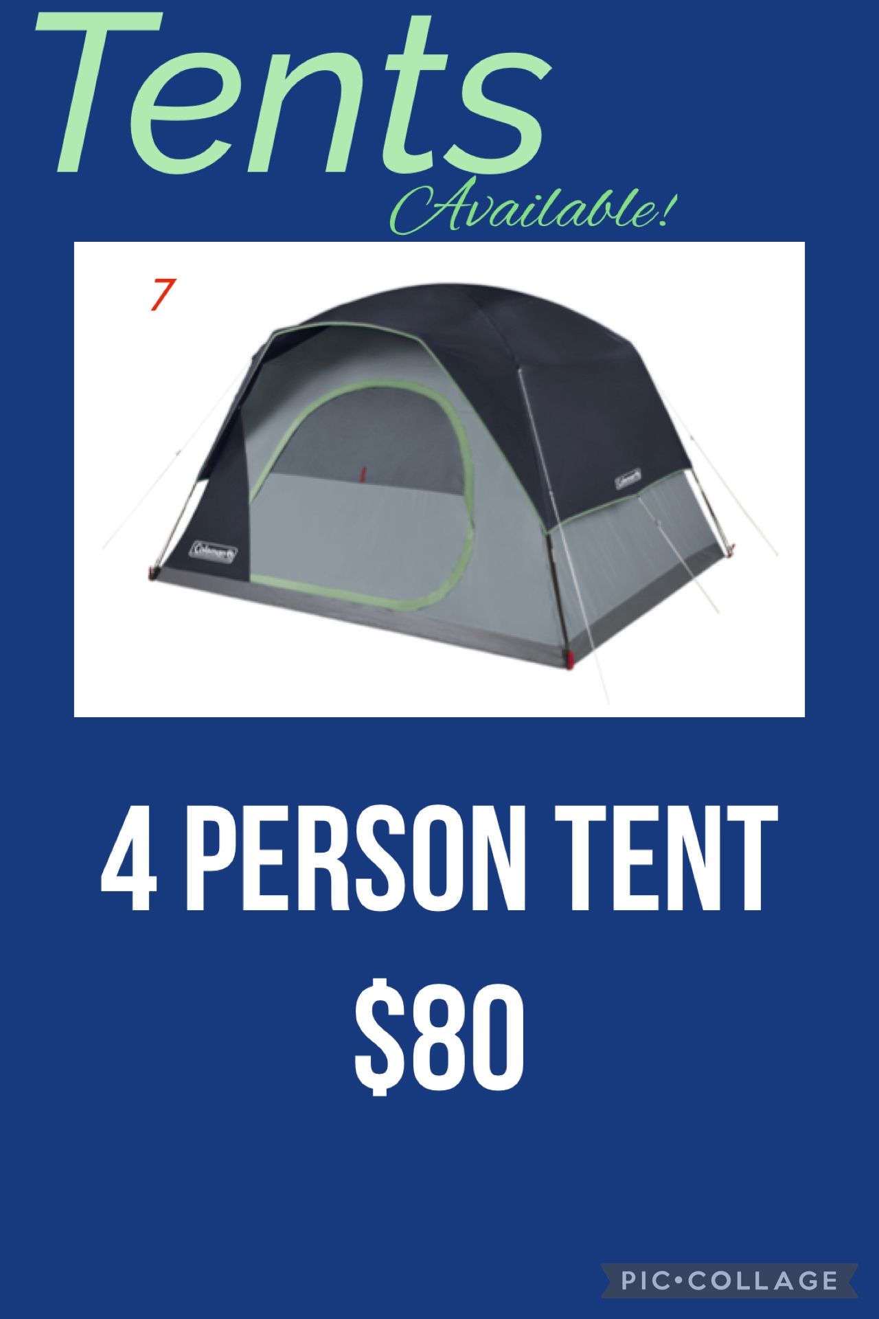 Coleman 4 Person Tent