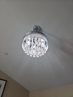 Fan and lamp