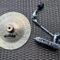 Wuhan 12" China Cymbal w/ Tama MCA53 Fast Clamp with Boom Arm