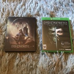 Dishonored 2 Limited Edition Hard And Plastic Cover 