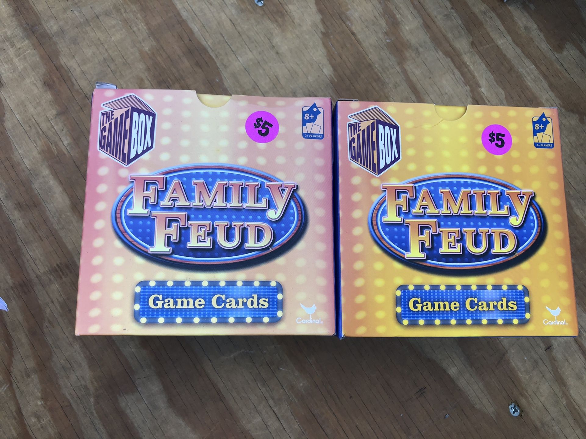 Family Feud Game Cards