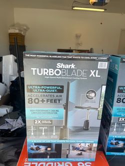 NEW Shark TurboBlade XL Bladeless Fan