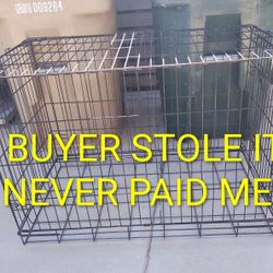 Dog Cage (WAS STOLEN BY THE PERSON WHO WAS SUPPOSED TO PURCHASE IT)