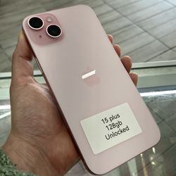 Cheap Pink iPhone 15 Plus Unlocked Cash Or $10