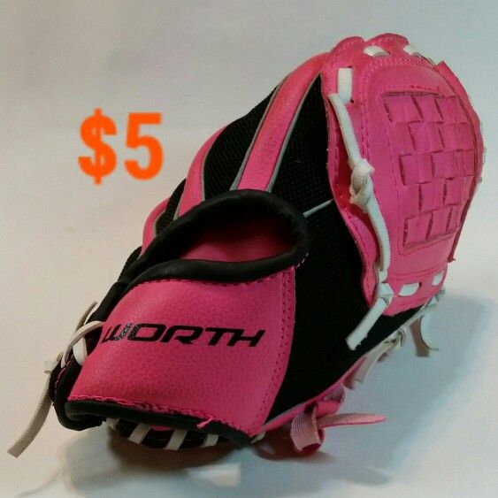 10" Pink Baseball Glove