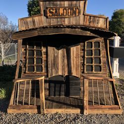 Whimsical Western Shed 