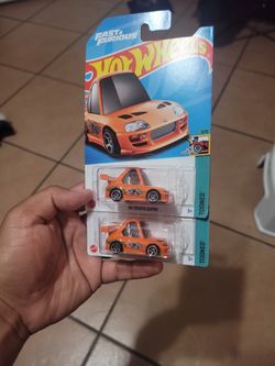 Hot Wheels 1994 Toyota Supras Tooned