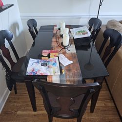 Dining Room Table Six Chairs