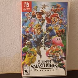 Super Smash Bros. Ultimate (Nintendo Switch) $45 OBO – Complete