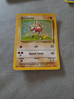 Pokemon 8/130 Hitmonchan Holo