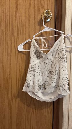 Cute tie top size M
