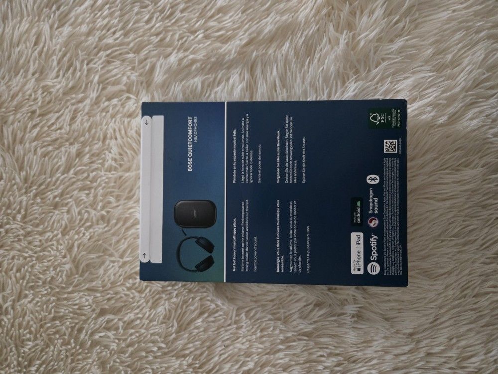 Bose QuietComfort 45 Auriculares inalámbricos Bluetooth con cancelación de ruido, color negro triple (renovado)