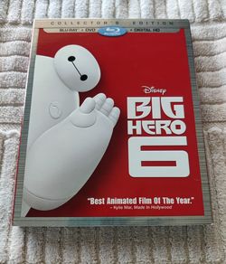 Big Hero 6 Collector's Edition Blu-Ray