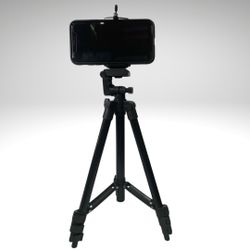 46-Inch Tripod with Cell Phone Holder