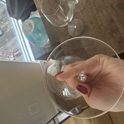 Tiffany Co Wine Glass Set Of 2