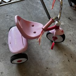 Pink Radio Flyer Tricycle 