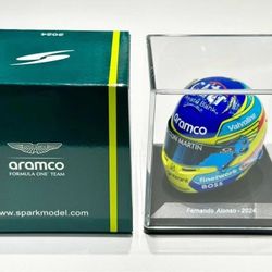 Formula 1 1:5 helmet Fernando Alonso 2024
