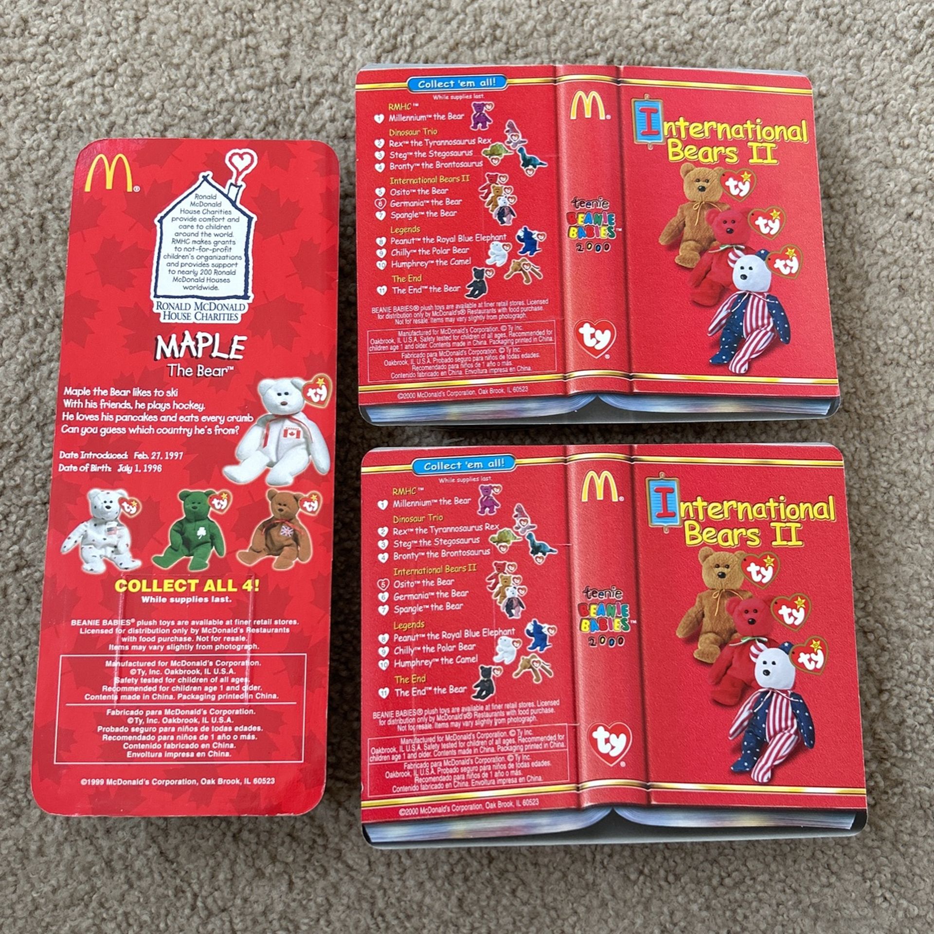 Beanie Babies Country Set For Sale (Open to Offers) Collectibles