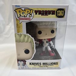 Funko Pop! Animation: Trigun Knives Millions Figure #1363