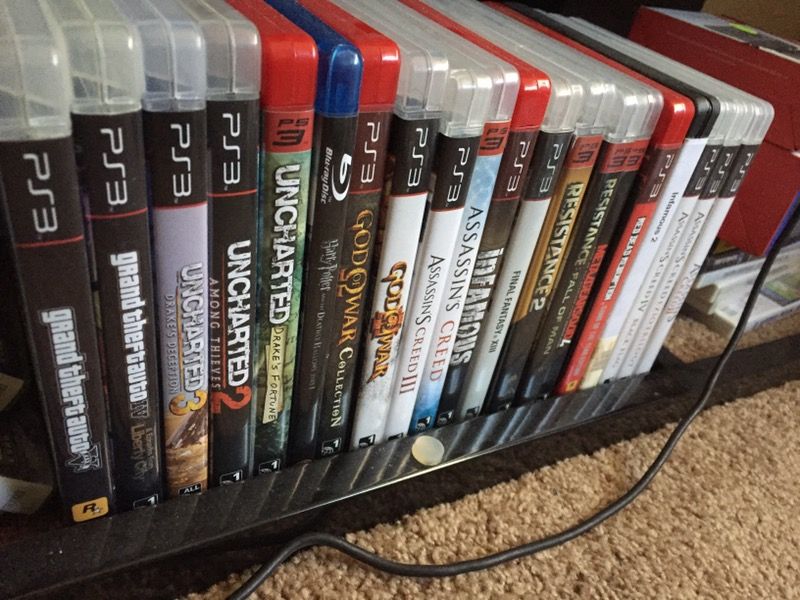 PS3, 2 controllers, and EPIC 19-game collection!