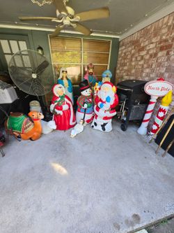 Blow mold Nativity Blow Mold Christmas and more