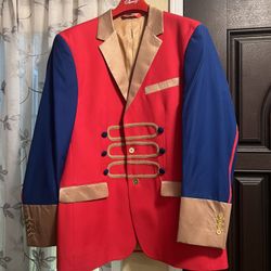 Mens Christmas Suit  Size  Jacket Size 44 Pants Size 34