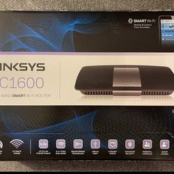 Linksys AC1600 Dual band smart Wi-Fi router