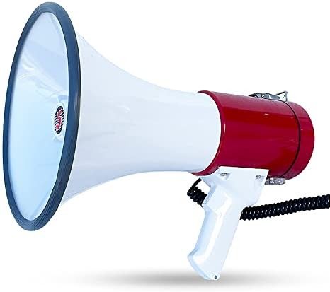 Megaphone Speakers Blow Horn Pro Sports Event Bull Loud Cheer Speaker Recording 66SUR