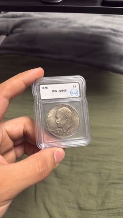 1978 Eisenhower Dollar ICG MS66 Graded